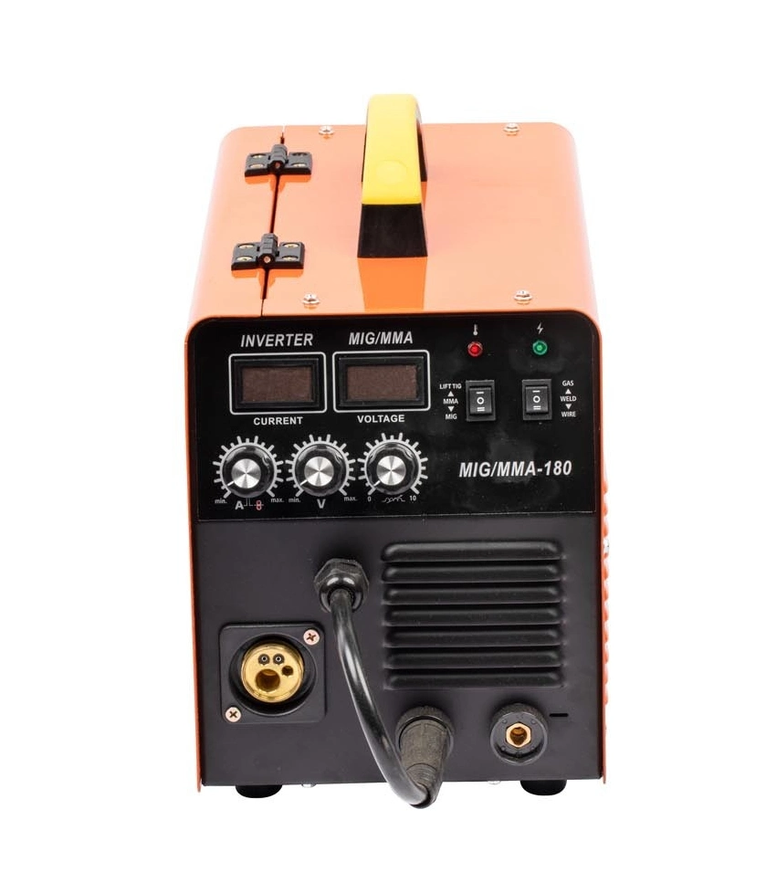 Portable MMA MIG Mag Gas Wire Aluminium Inverter MIG 160A Welding Machine