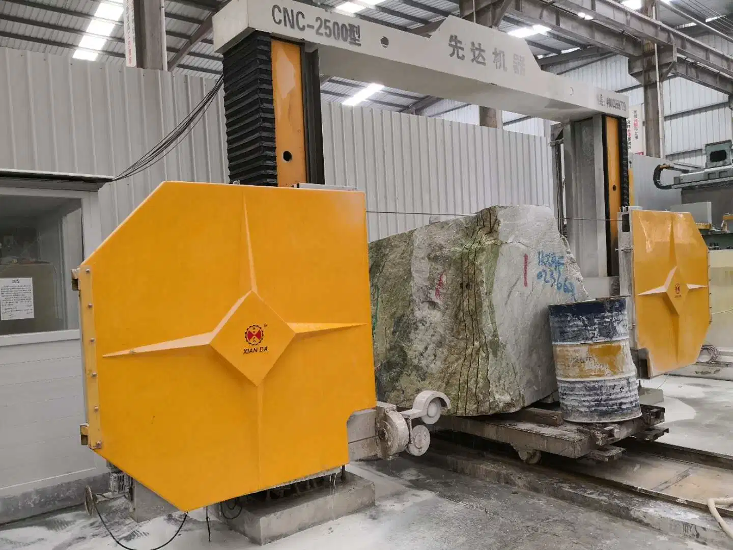 Hilo de Diamante CNC Máquina de sierra para cortar piedra de granito mármol