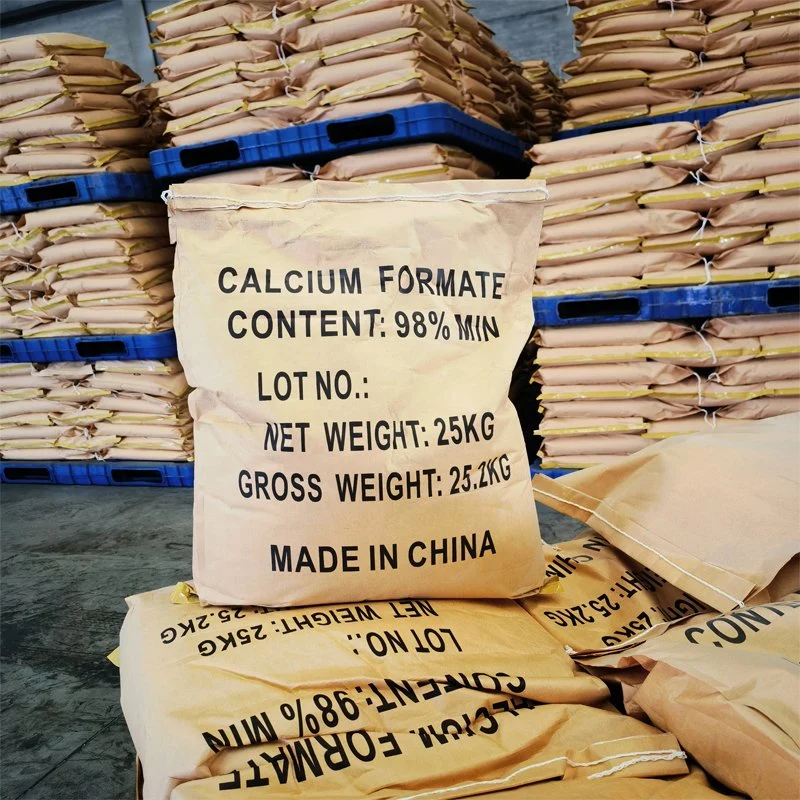 Calcium Formate Additive Particles Additive for Animal Dietary / Coagulation Agent in Cement