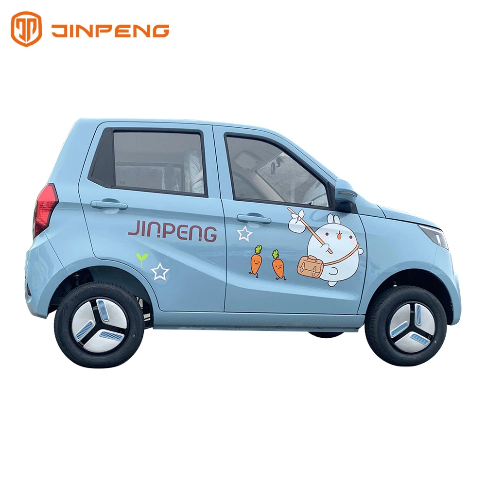 Jinpeng Small Electric Mini EV Car with EEC Small Vehicles Wholesale/Supplier Cheap Price Low-Speed New Energy Vehicle Four Wheel Car Suitable for Europe Market