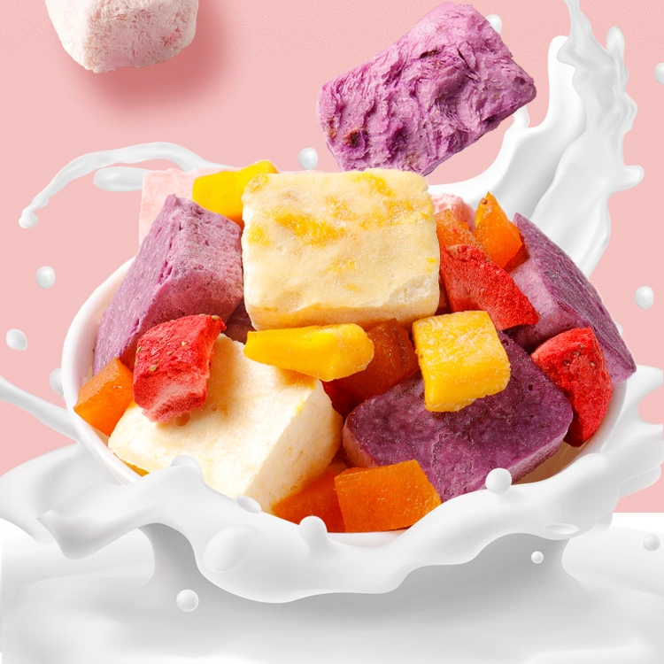 Baby Snack Freeze Dried Yogurt Cubes No Additive