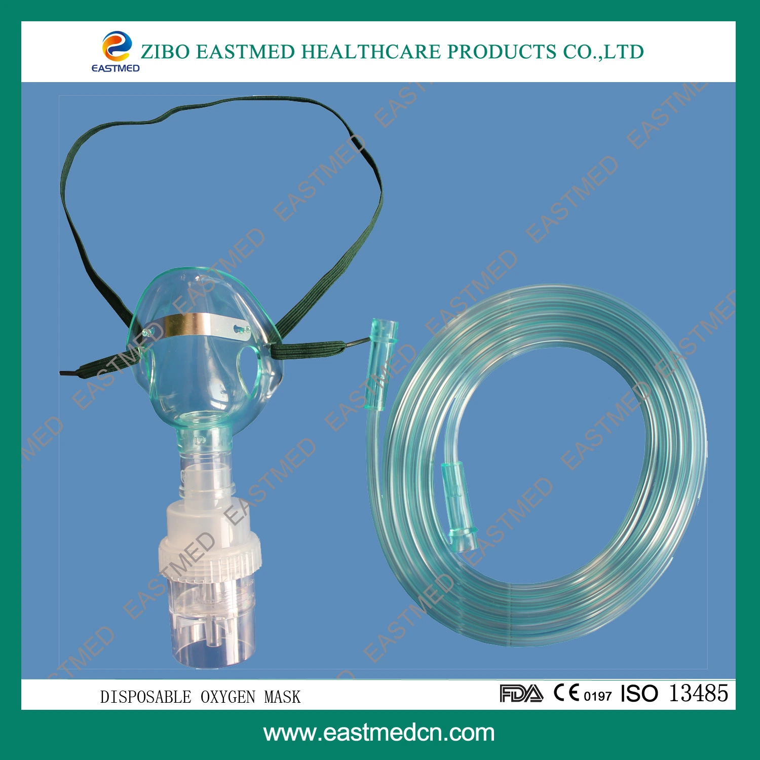 Disposable Portable Nebulizer Medical Oxygen Mask for Ce