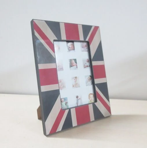 20*25cm Flag Picture Frame Wooden Photo Frame