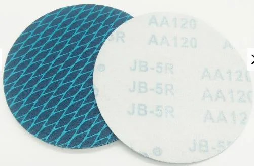 4"-7" Sharpness Blue Rhombus Jb-5r Sanding Abrasive Velcro Disc for Wood/ Metal Sanding