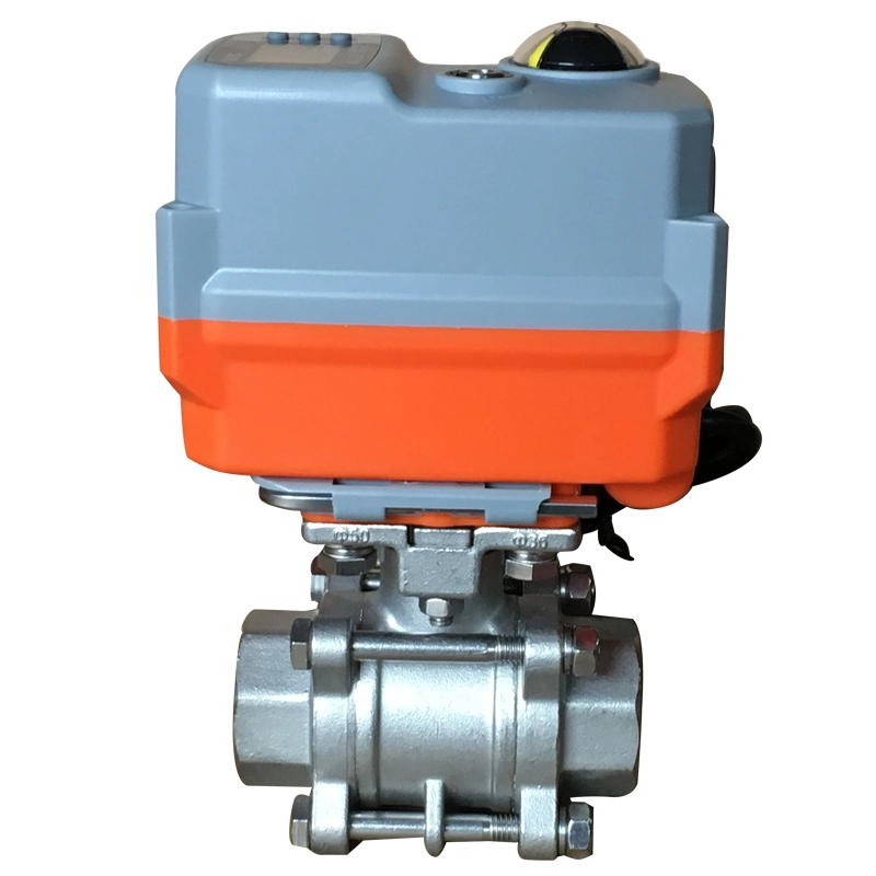 High Quality Explosion Proof Stainless Steel Motorised Ball Valve 2 Way