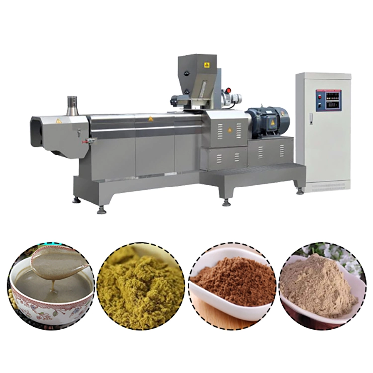 Automatic Extrusion Instant Baby Cereal Powder Process Line Making Machines Production Plant