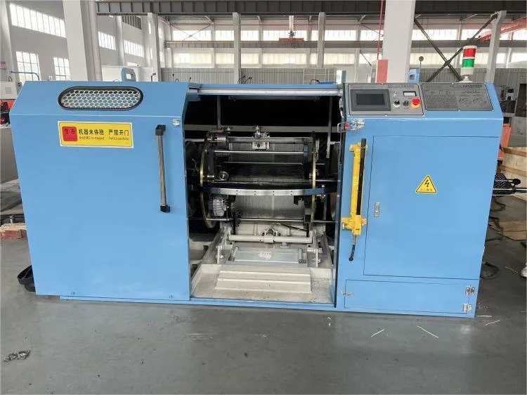 High Speed Tinned Wire Stranding Copper Wire 630 Double Twsit Bunching Machine