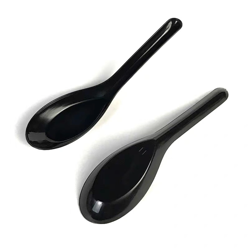 Disposable Product Eco-Friendly Plastic Spoon Dessert Takeaway Spoon (LO-66)