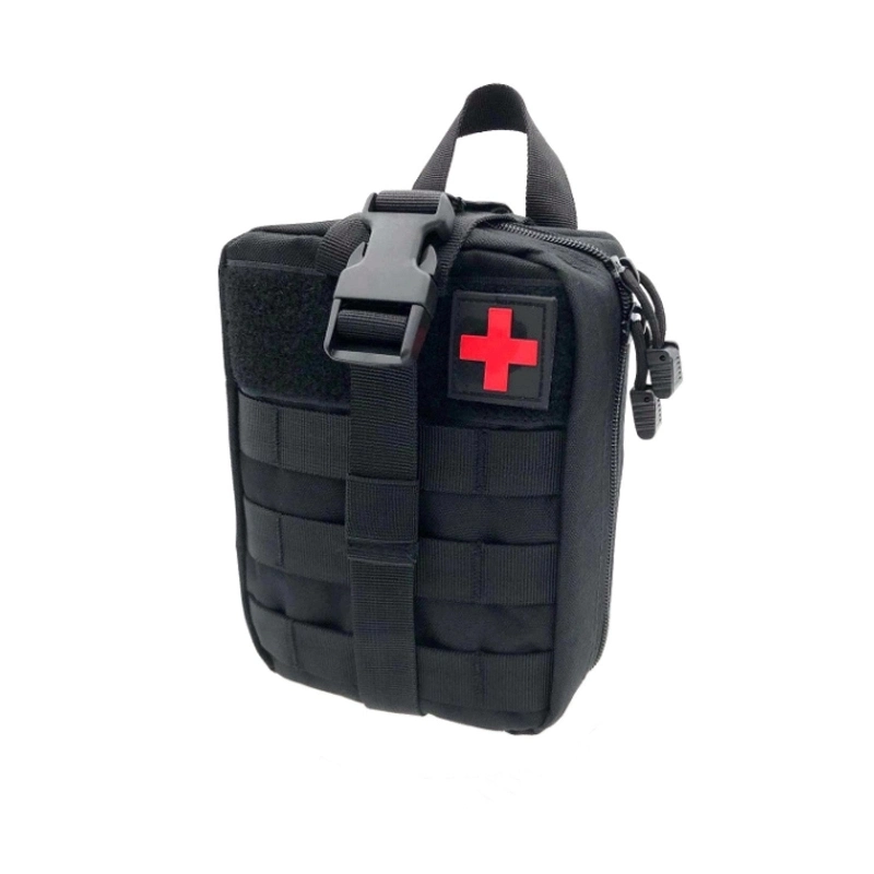 Médicos de la fábrica de poliéster 600d táctico Molle Camping supervivencia Kit Kit de primeros auxilios