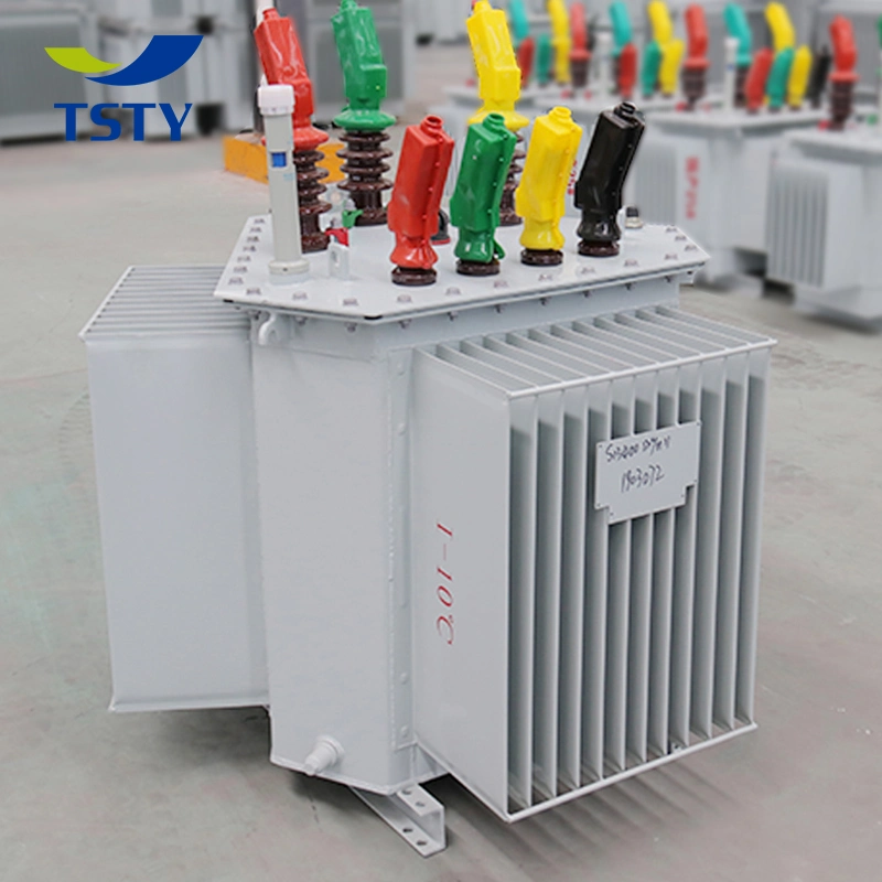 Manufacturer Custom 20 30 40 75 100 170 200 250 kVA 11 / 0.4 Kv 3 Phase Variable High Voltage Stepdown Oil Immersed Power Distribution Transformer for Sale