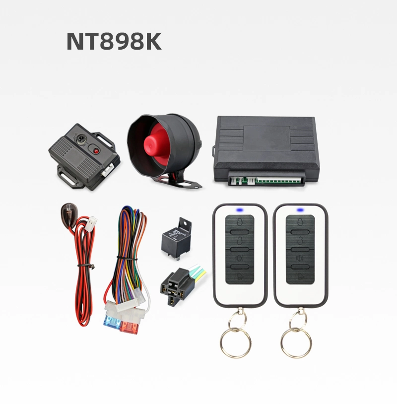 Anti-Hijacking One Way Car Alarm System with Car Finding