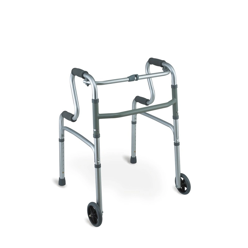 Wholesale Medical Walkers with Two Front and Aluminum Frame