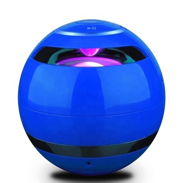 Ball LED Mini Super Bass Portable Wireless Bluetooth Speaker