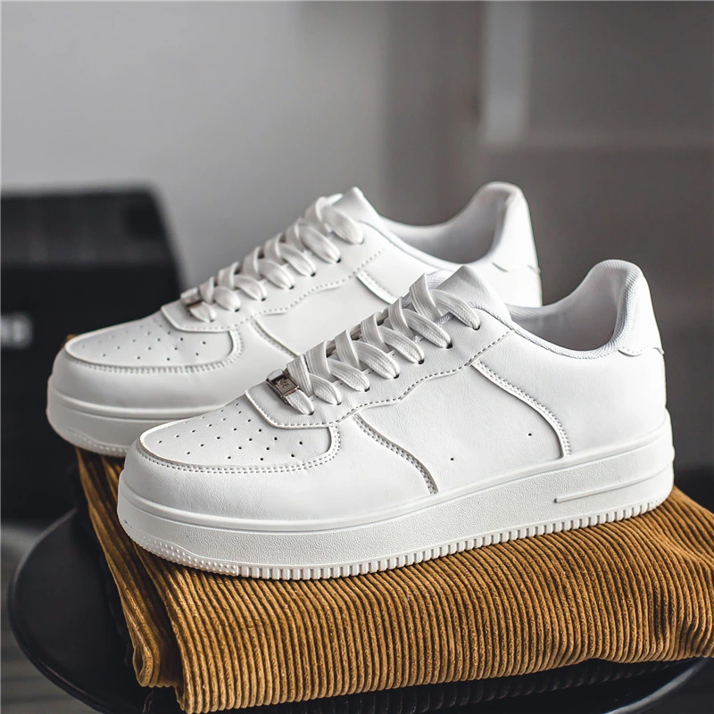 AF1 Classic No. 1 Sport Shoes White Custom Blank Sneakers for Women Leather Fashion Trend للرجال أحذية عادية