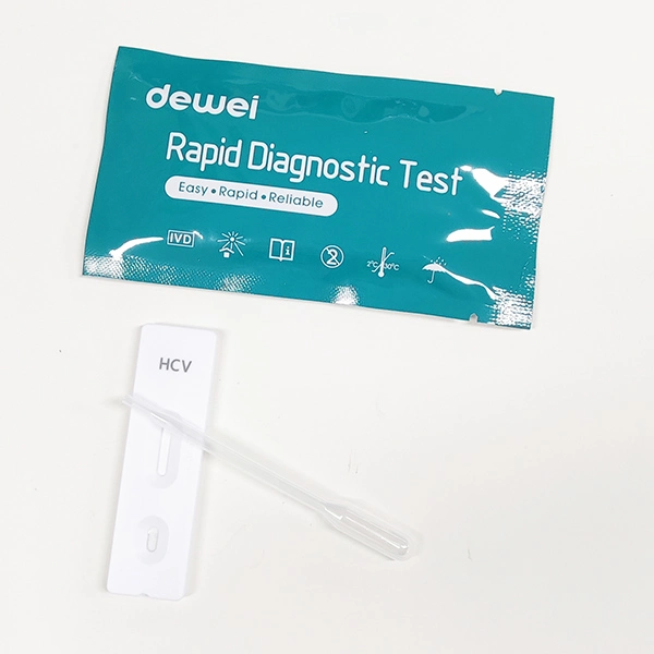 HCV Rapid Test Kit Hepatitis Virus Diagnosis Cassette