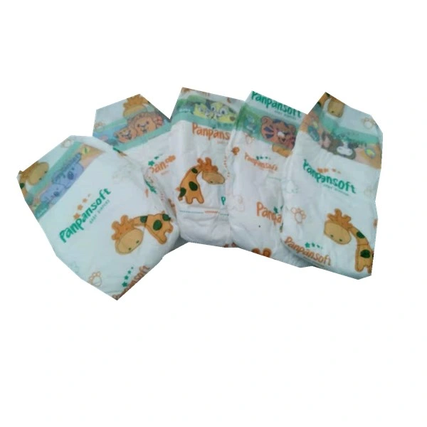 Free Sample Wholesale/Supplier Panpansoft Magic Tape Disposable Baby Diapers Manufacturer in Fujian