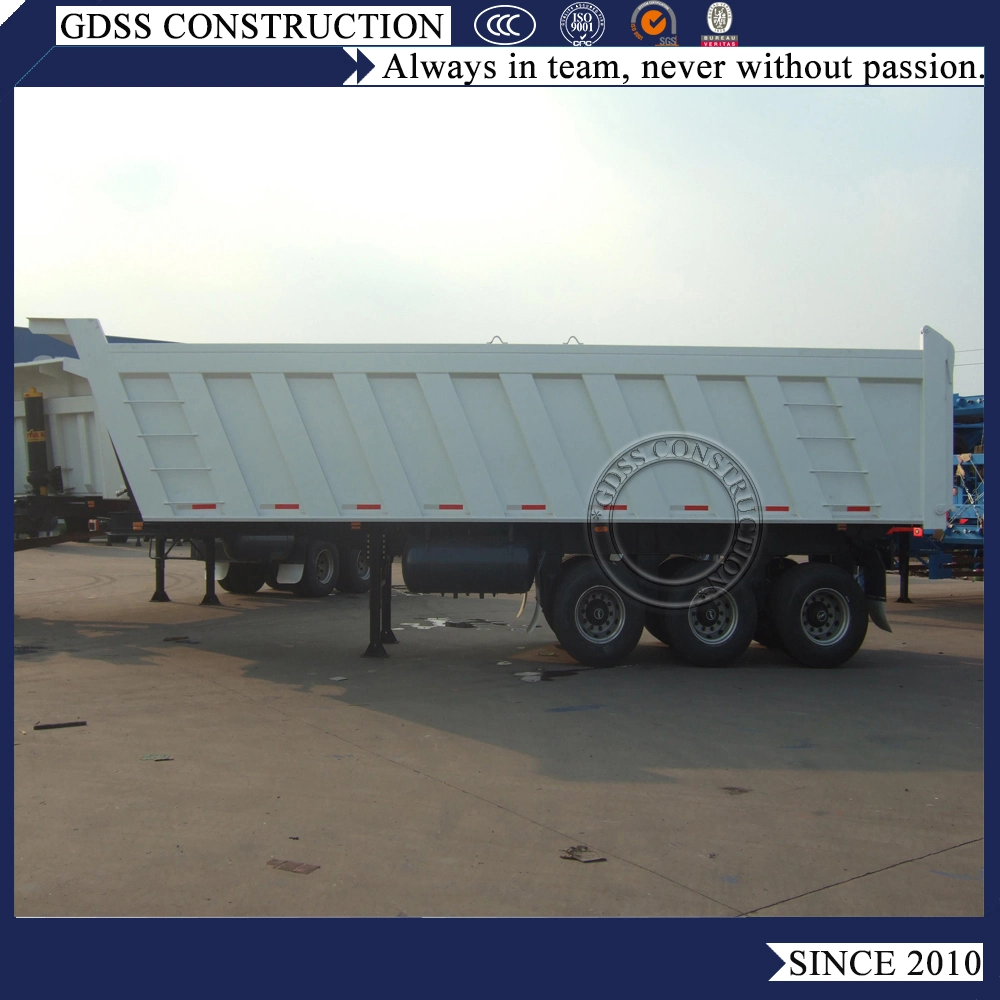 Sinotruk 3 Axle 60t Dump Semi Trailer Tipper Truck Trailer