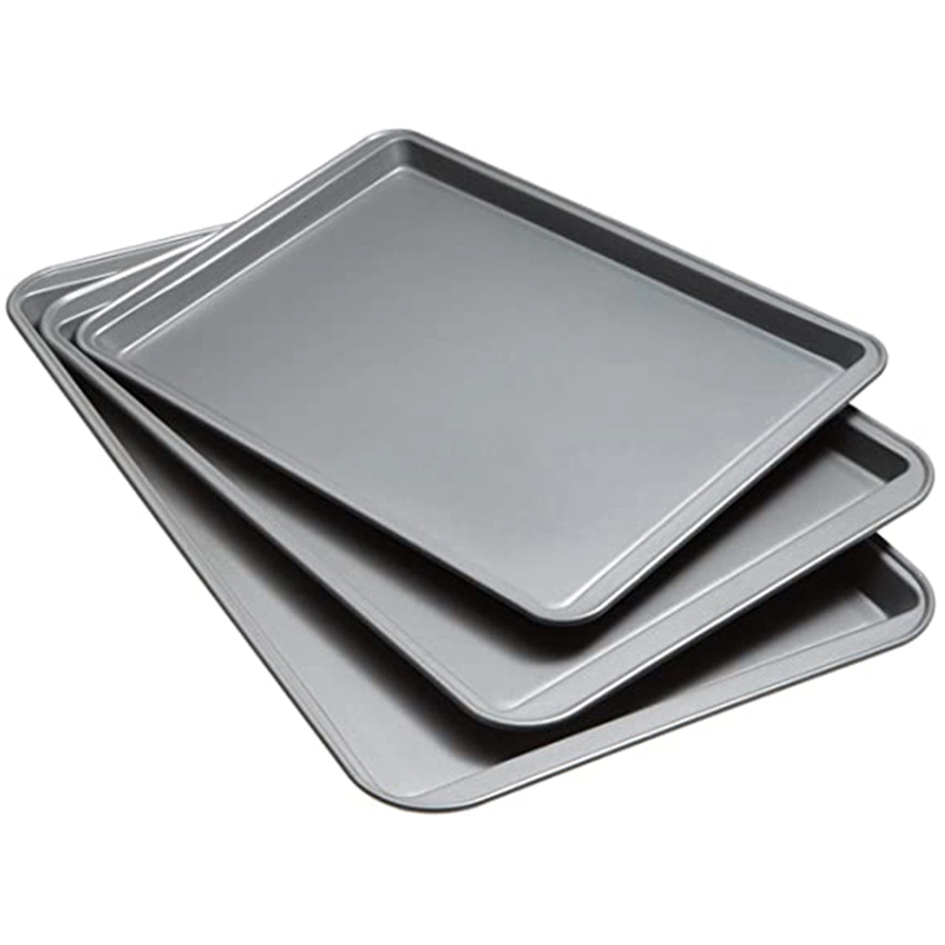 Custom Food Grade Stainless Steel Bakeware Set Oven Baking Tray Baking Pan