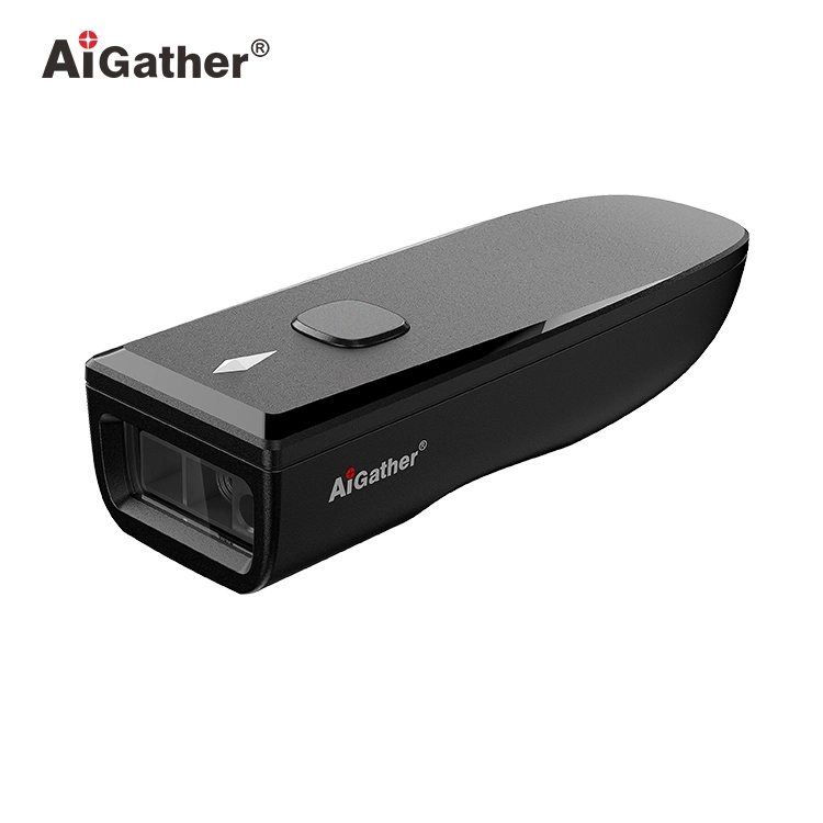 Aigather a-M2 Portable 2D Scanner de código de barras usado no inventário