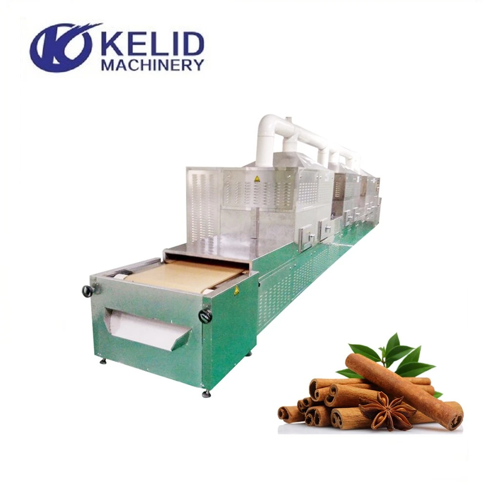 Dried Vegetables Spring Onion Powder Microwave Sterilization Equipment