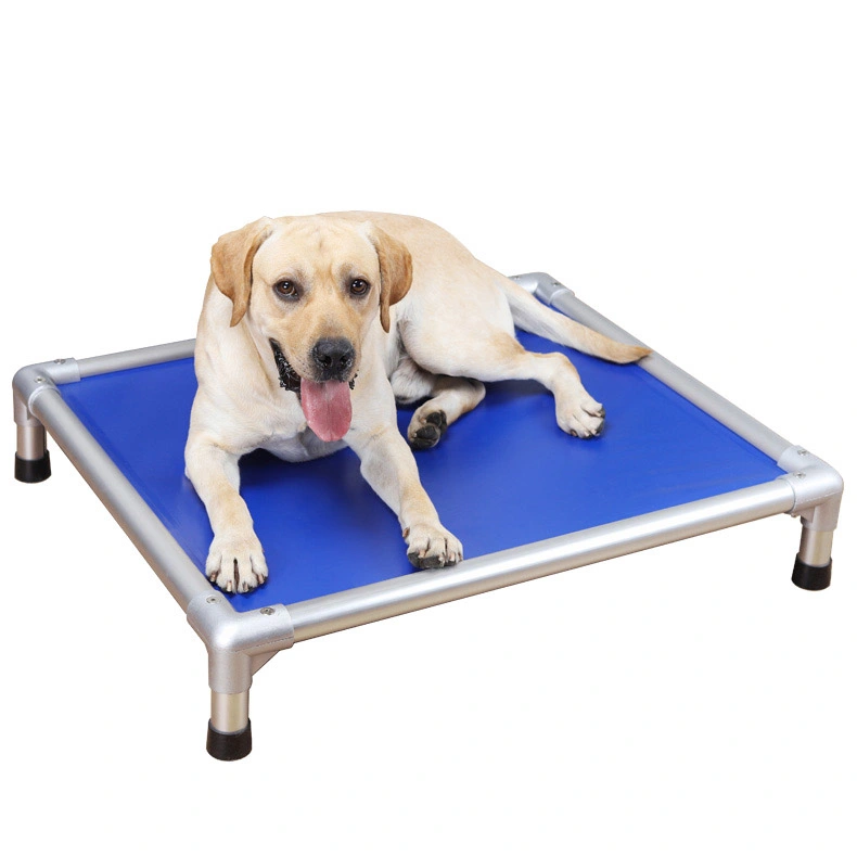 Notions de base de refroidissement élevée lit Pet Pet chien lit canapé-lit pour chien en alliage en aluminium