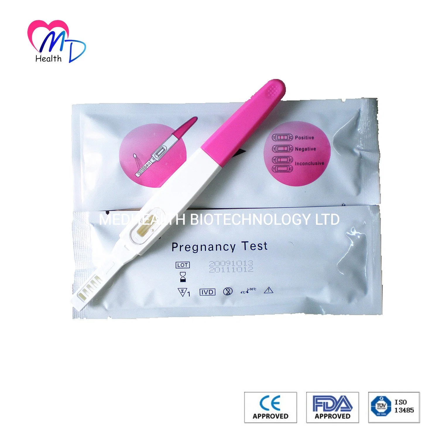 Wholesale Urine Rapid HCG Home Pregnancy Test Kit with CE and FDA