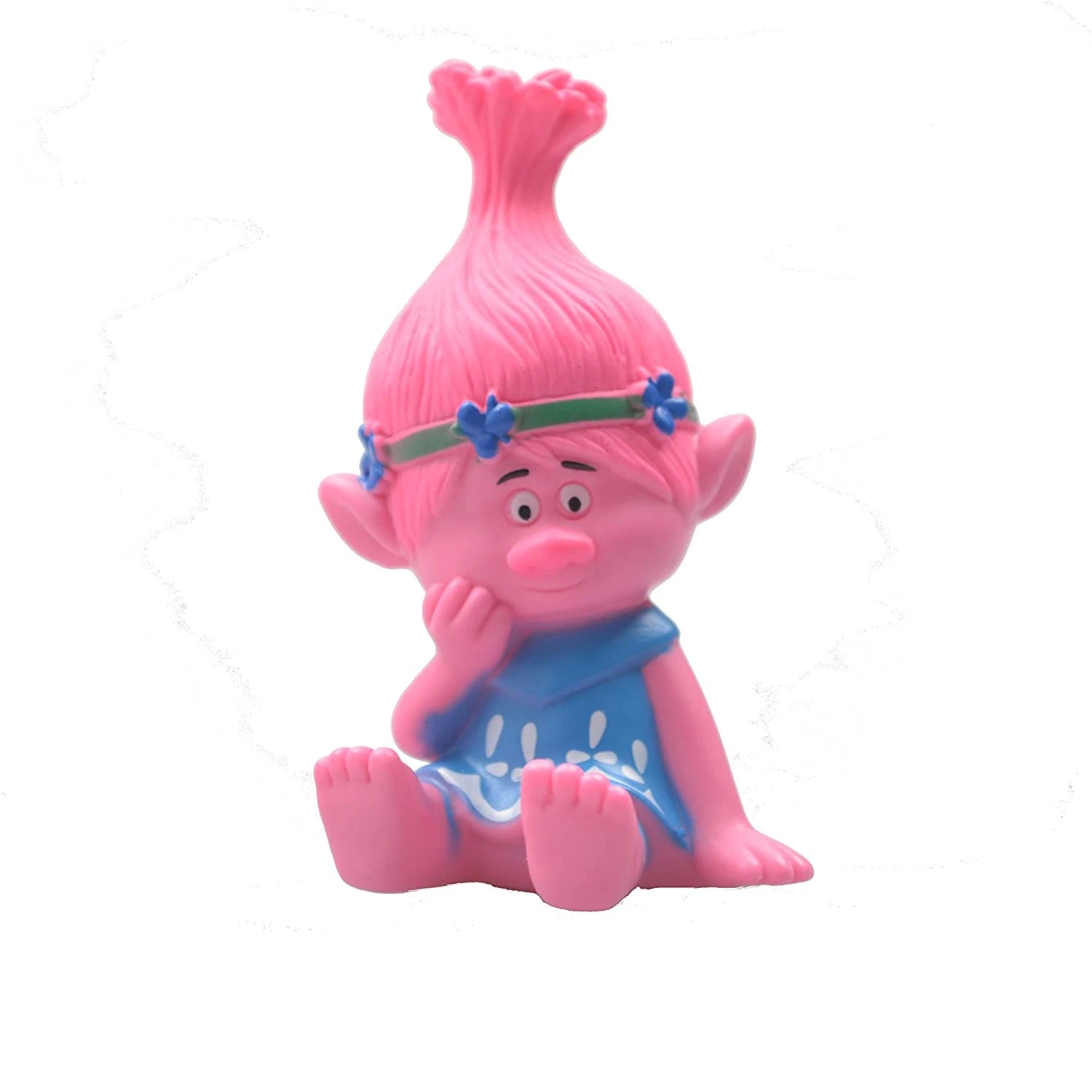 Trolls Figurines gâteau personnalisé nouveauté de la décolleteuse Squishy jouet Mini Modèle