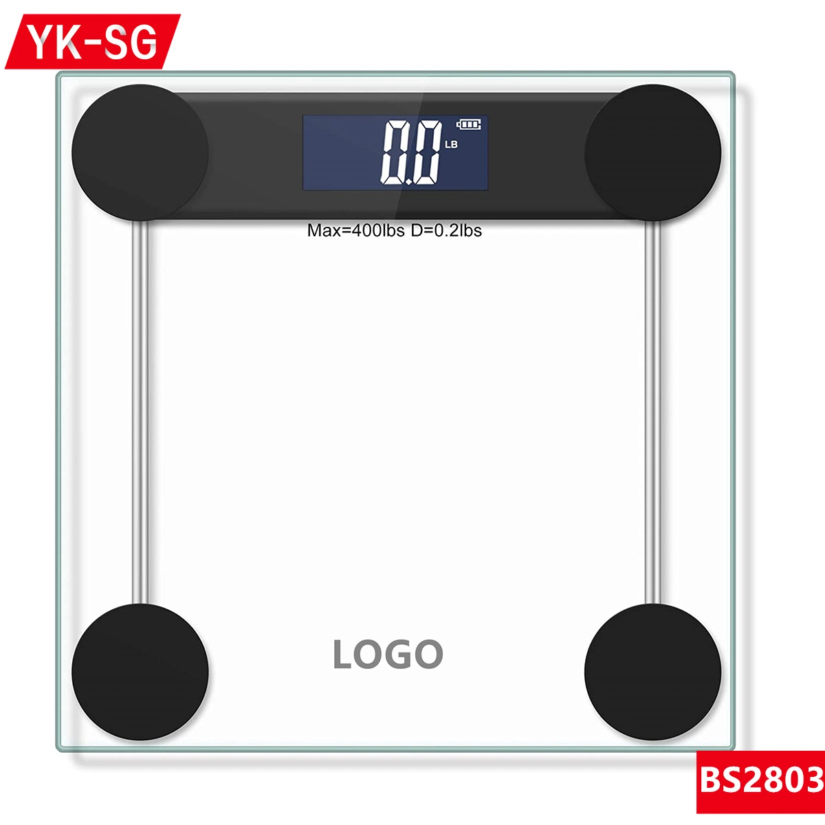 Waterproof 180kg Electronic Personal Body Weight Scale Digital Human Body Weighing Scale