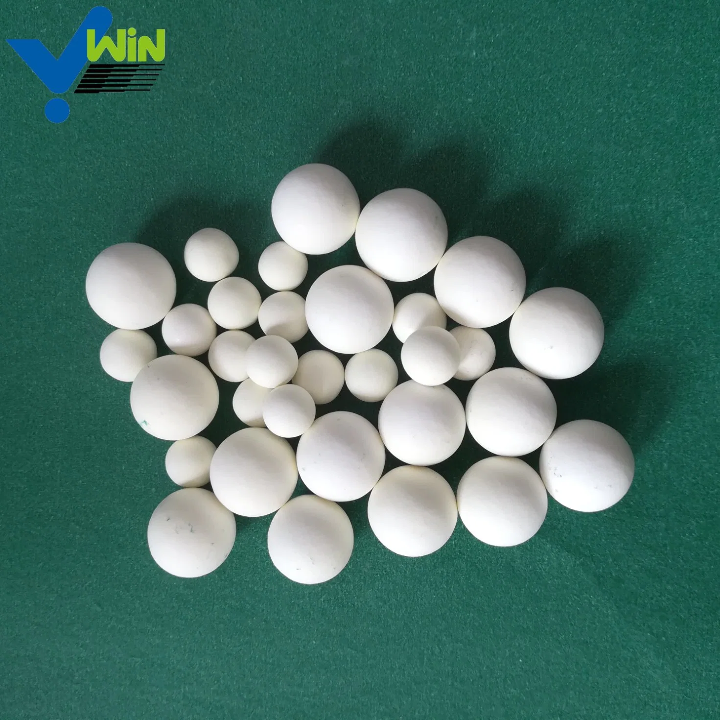 China Zibo Win Ceramic Alumina Ball Heat Storage Media Sphere 25mm