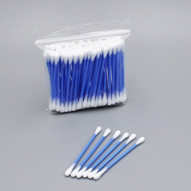 00pcs tampons de coton de bambou Stick Nettoyer les bourgeons de l'oreille