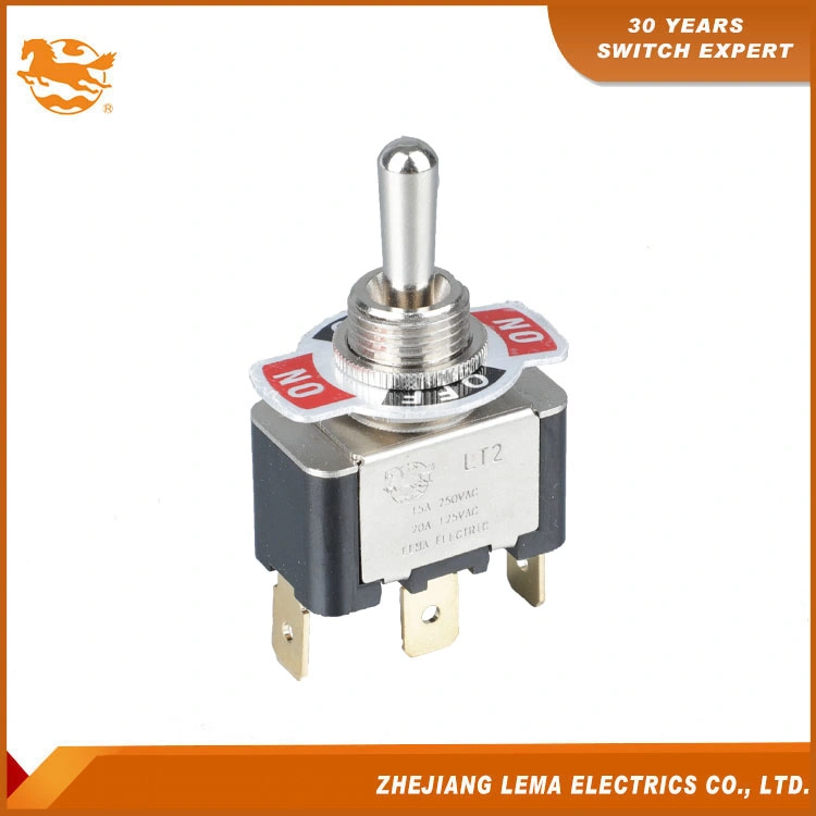 Lt2130c Quick Terminal Single Pole Improve Type on-off-on Toggle Switch