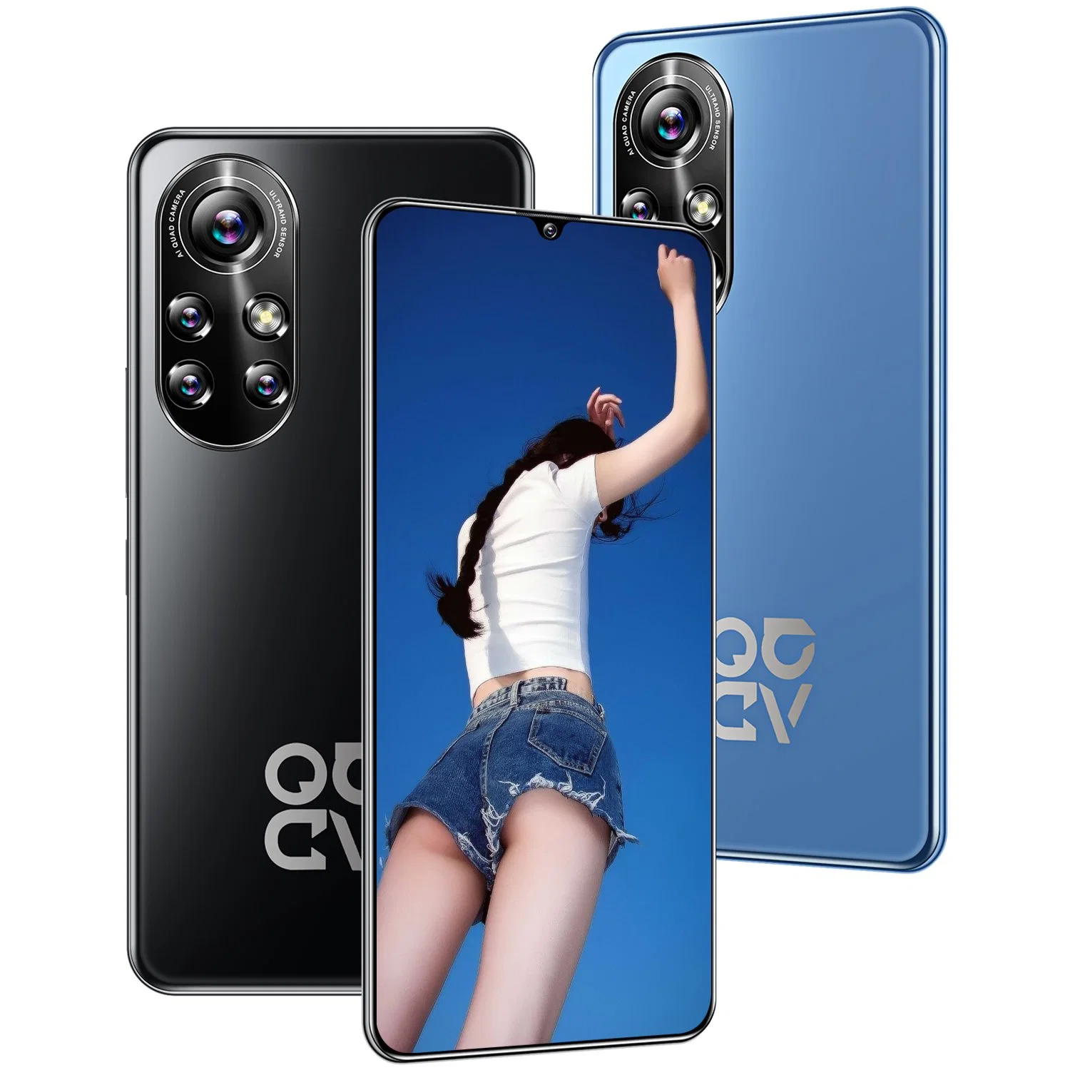 Low Price 6.8 Inch Nova8 PRO Screen FHD+ Dual SIM Dual Standby Unlocked Smart Phone