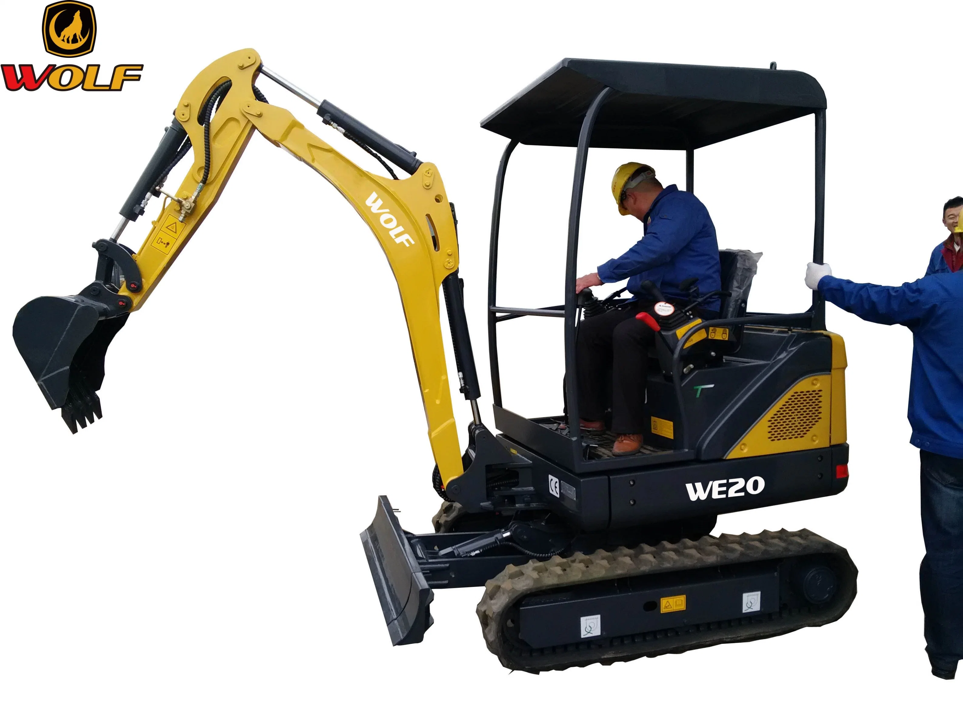 Wolf 1 Ton - 2 Ton Mini Excavators for Europe Market