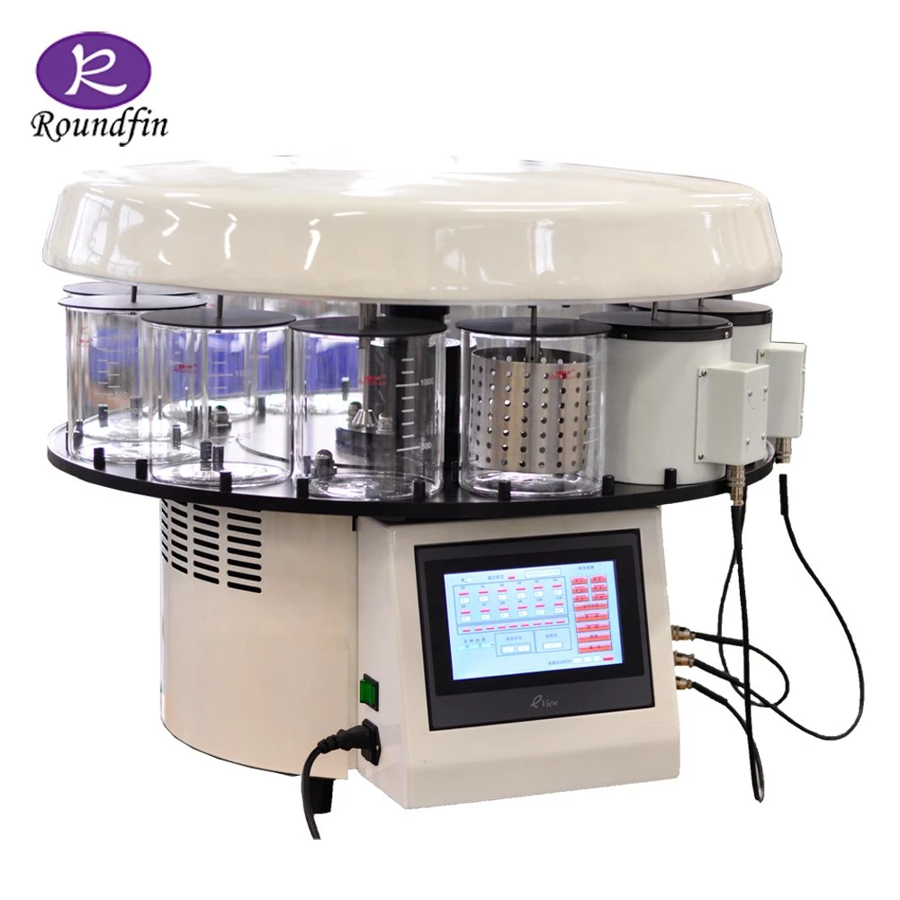 Roundfin High quality/High cost performance Rd-500 Vacuum Tissue Processor with 9 Glass Container