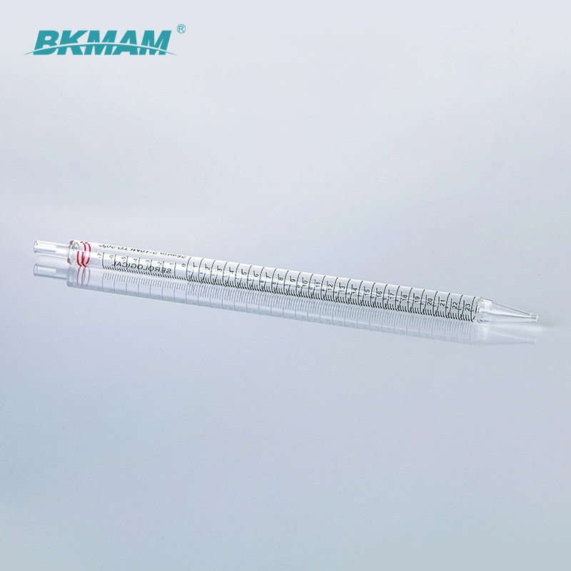 Liquid Transfer Serological Pipette Sterile PS Serological Pipettes with Filter 1ml 2ml 5ml 10ml 15ml 25ml 50ml