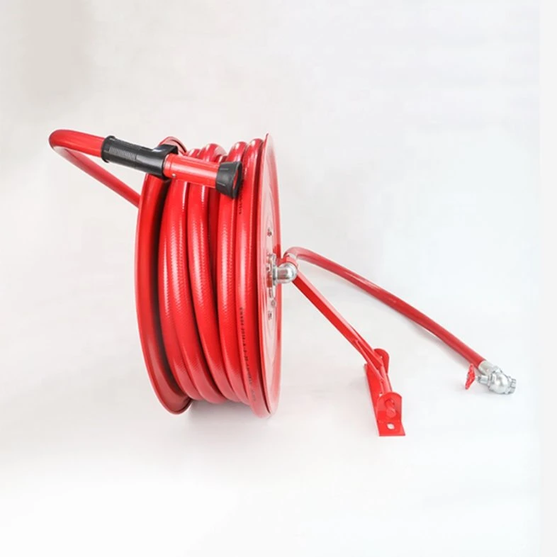 Fire Fighting Equipment Swing Type Hose Reel Cabinet