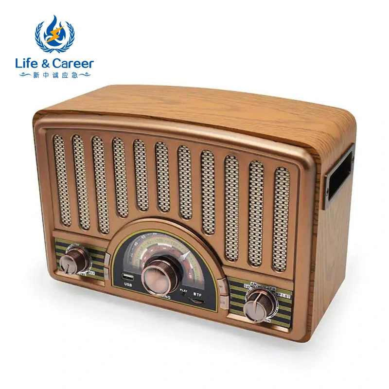 Portable Style Multifunctional Radio Solar Power Radio with Rechargeable Solar Hand Crank FM/Am/ Band