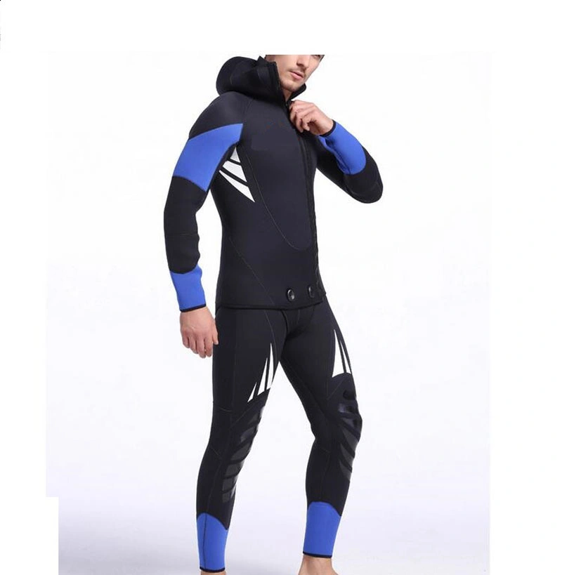 7mm /5mm Neoprene Surf Suit &amp; 5mm fato de mergulho para manter quente. Wetsuit