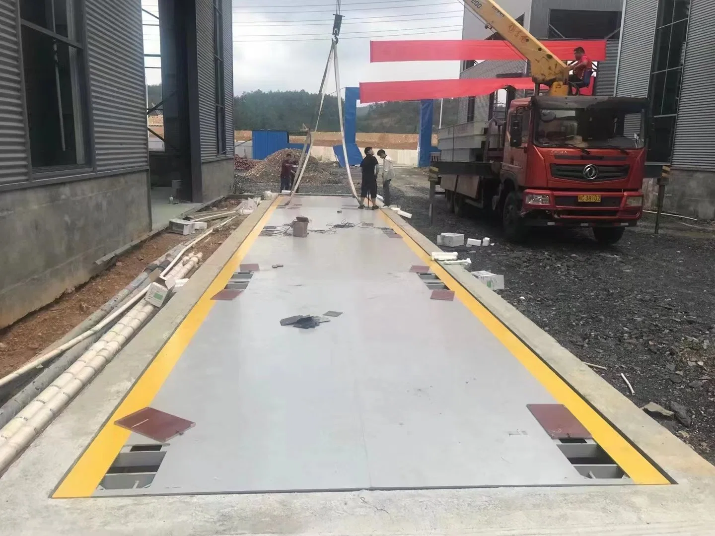 3X18m 100t Vehicle Weighing Scale Weighbridge Price