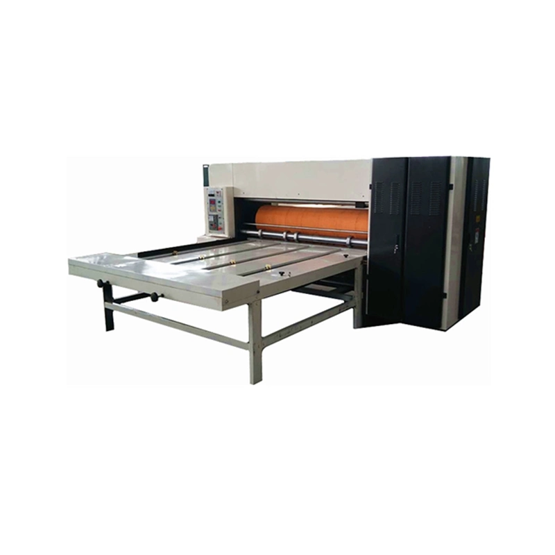 Chain Feeding Semi Automatic Corrugated Paperboard Rotary Die Cutter Machine