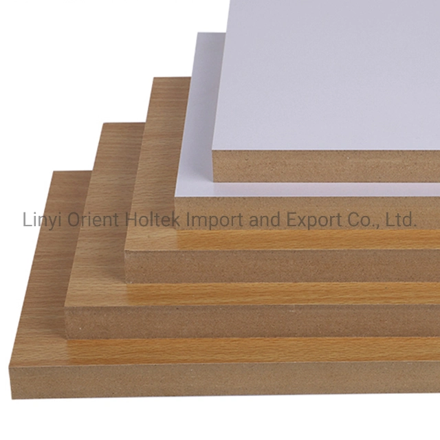 Melamine MDF Board Price/Wood Grain Design Melamine MDF 18mm