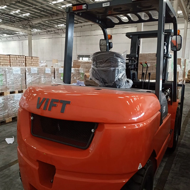 4 Ton Hot Sale Diesel Forklift High quality/High cost performance  3 Meters Lifting Height 4 Wheels Diesel Fork Lift