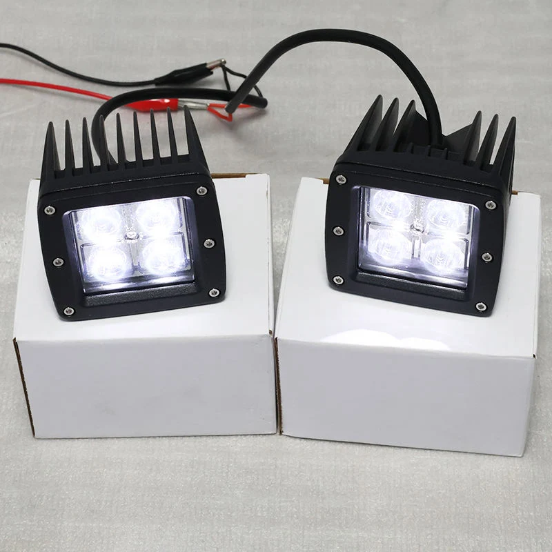 Factory Supply 4 LED Working Light 10~30V 16W LED Work Light off-Road Car Tripcraft Lamp for Jeep Wrangler