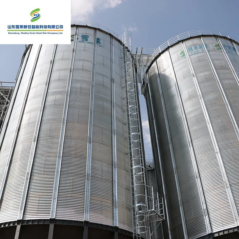 Factory Direct Sale Hot Galvanized Steel Storage Grain Silo for Grain Storage