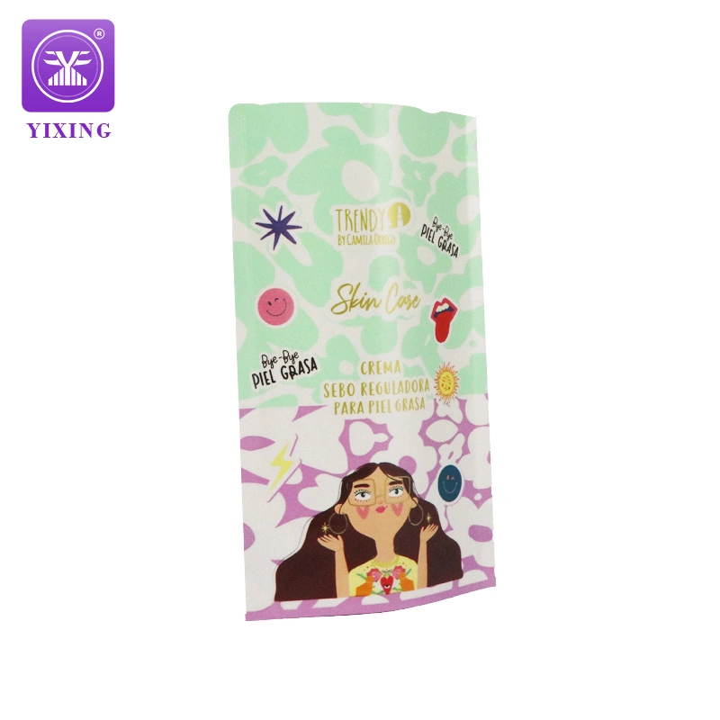 Yixing Sachet 3 Sides Sealing Bag for Facemask Skin Care Cream Packaging Bag