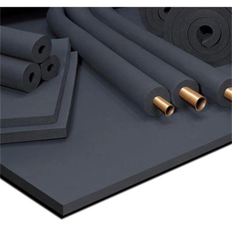 Flexible Heat Insulation NBR Foam Rubber Tube Insulation for HVAC