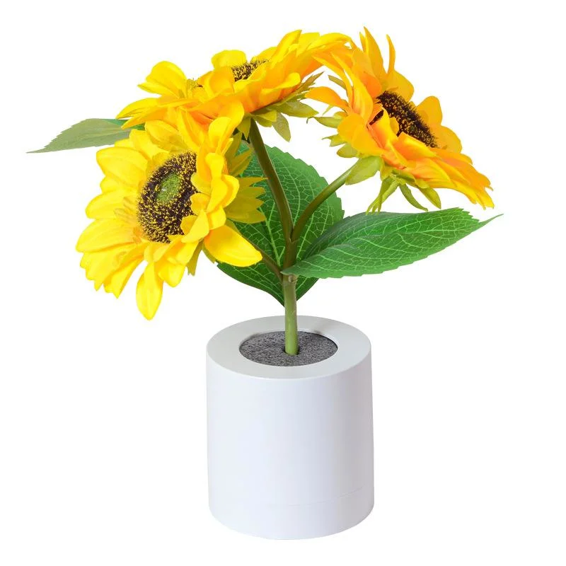 Artificial Flower Table Lamp Atmosphere Night Light