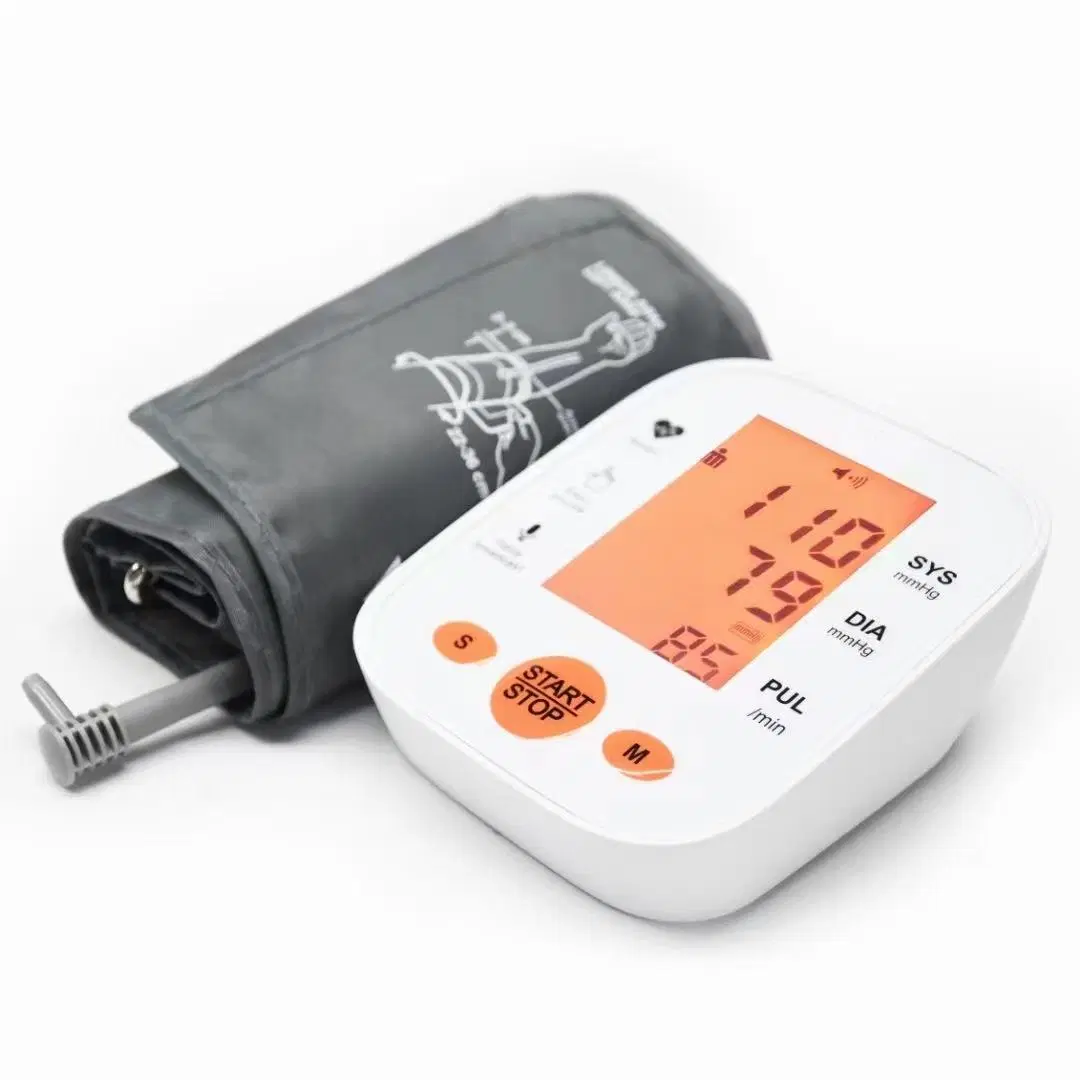 Blood Pressure Monitor Cuff Arm Voice Broadcast Medical Home-Use Electronic Sphygmomanometer