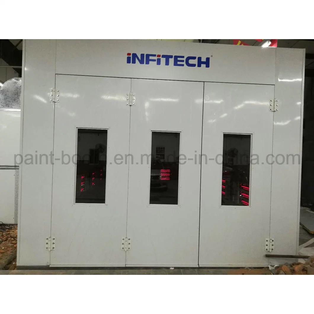 Infitech Professional Auto Body Refinish Painting Room with Infrared Heating System