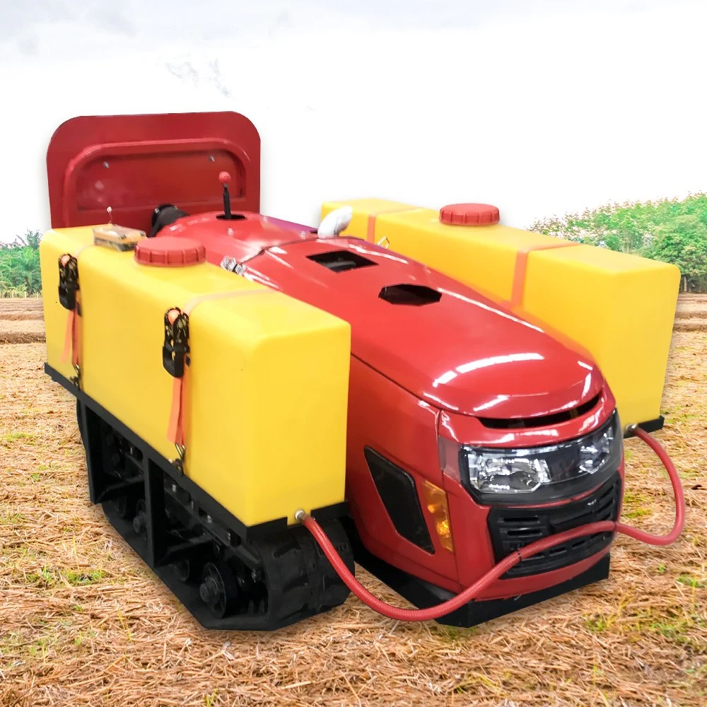 Crawler Rotary Tiller, Diesel Cultivator, Multifunctional Pastoral Management Machine/Orchard Crawler Tractor